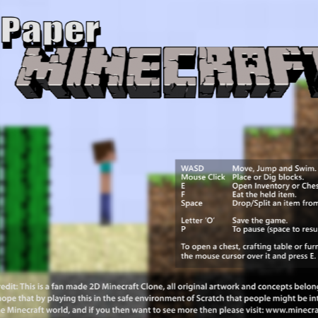 Paper Minecraft